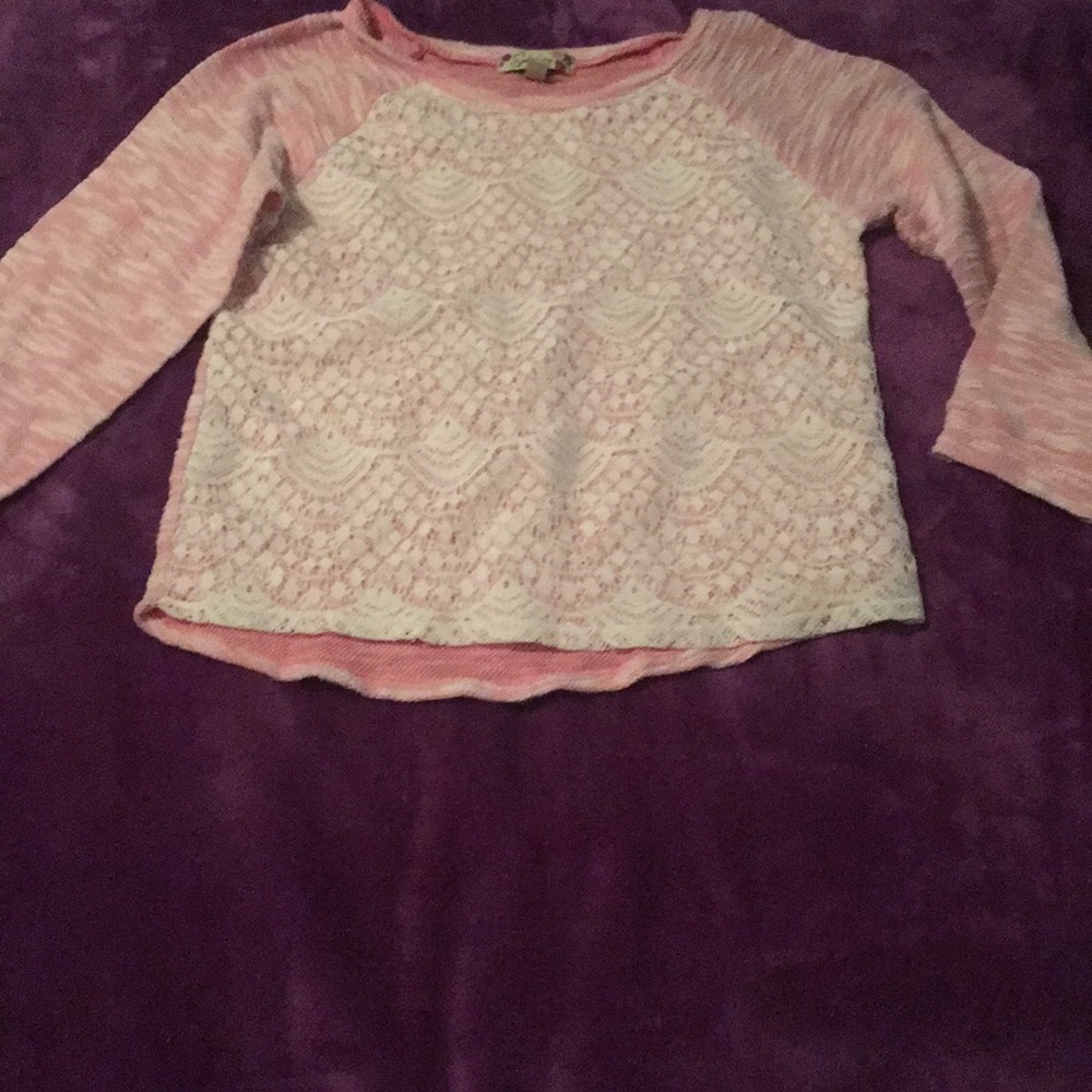 A long sleeve top